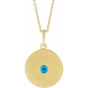 The POLLY Birthstone Necklace