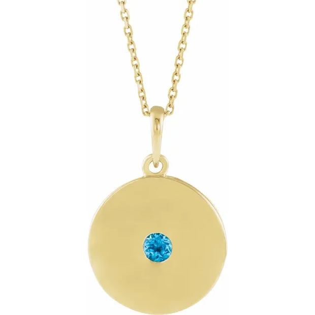 The POLLY Birthstone Necklace