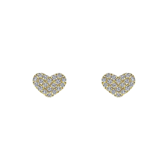 The LOVIE Heart Stud Earrings