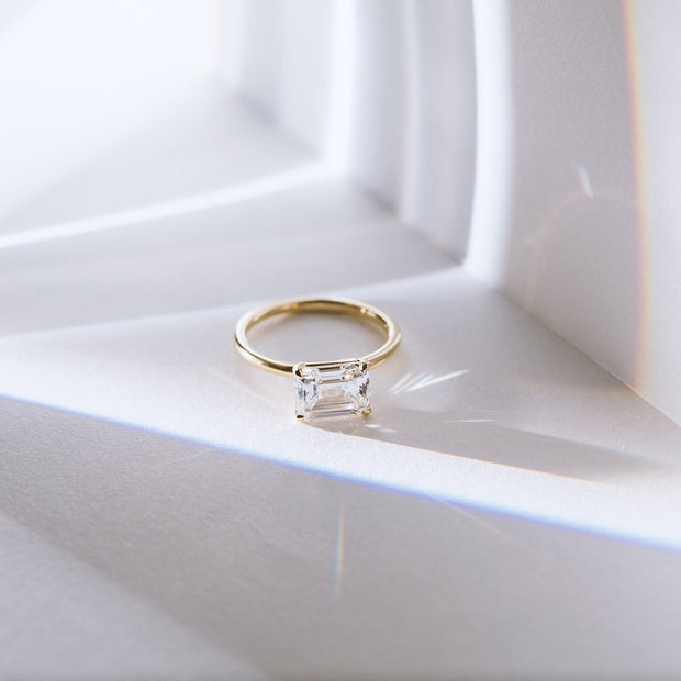 The Leah Solitaire Engagement Ring