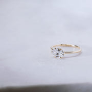 The Leah Solitaire Engagement Ring