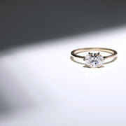 The Leah Solitaire Engagement Ring