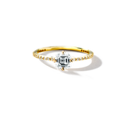 The Jasmine Solitaire Diamond Ring