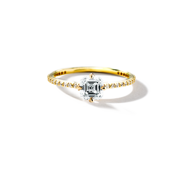 The Jasmine Solitaire Diamond Ring