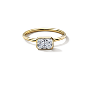 The Linda Bezel Set Diamond Ring