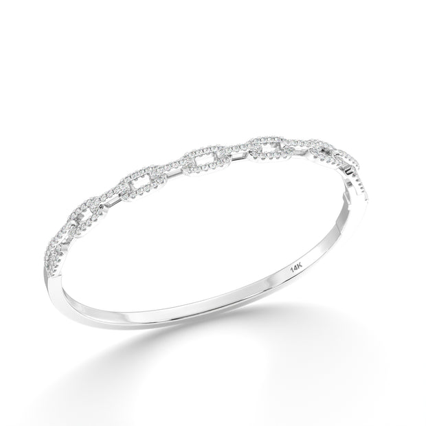 The Demi Diamond Link Bangle