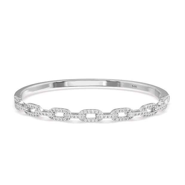 The Demi Diamond Link Bangle