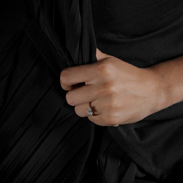 The Leah Solitaire Engagement Ring