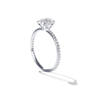 The Jasmine Solitaire Diamond Ring