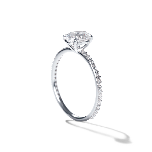 The Jasmine Solitaire Diamond Ring
