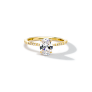The Jasmine Solitaire Diamond Ring