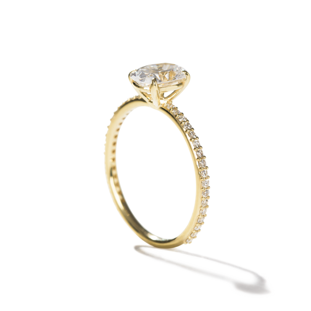 The Jasmine Solitaire Diamond Ring