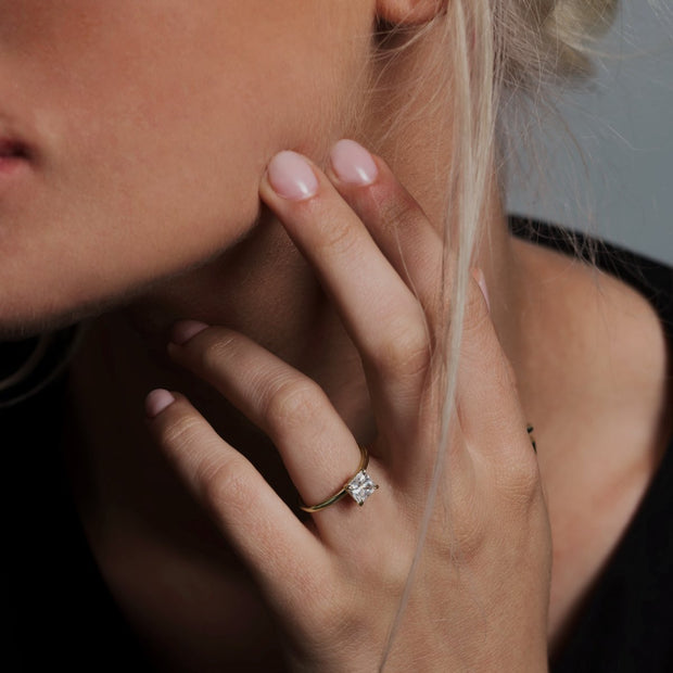 Sheila Solitaire Diamond Engagement Ring