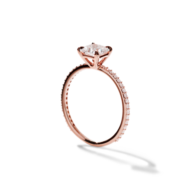 The Jasmine Solitaire Diamond Ring