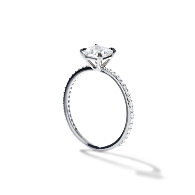 The Jasmine Solitaire Diamond Ring