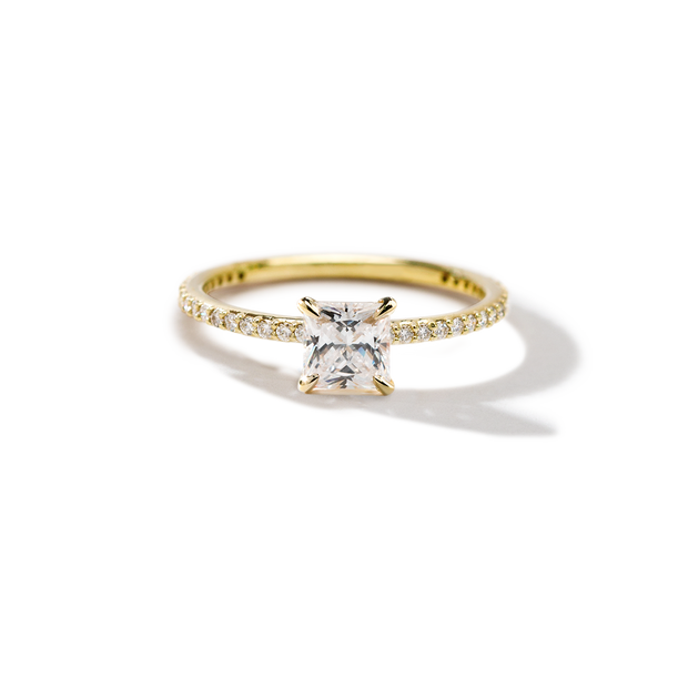 The Jasmine Solitaire Diamond Ring