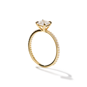 The Jasmine Solitaire Diamond Ring