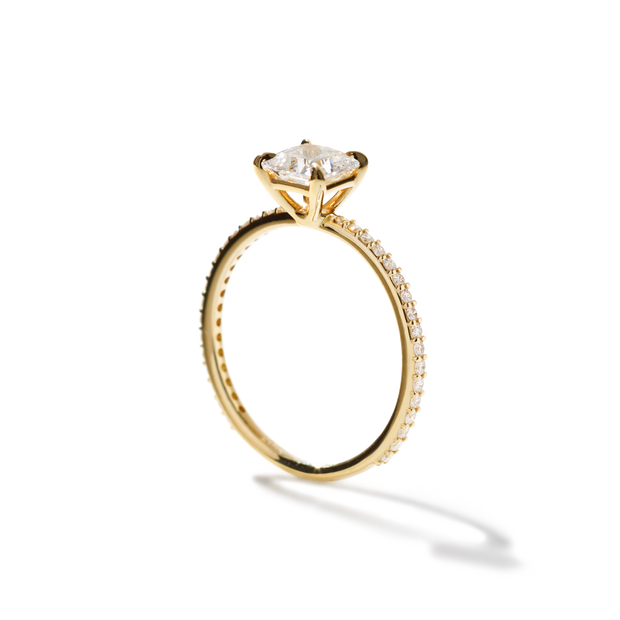 The Jasmine Solitaire Diamond Ring