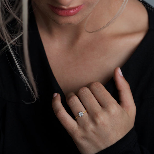 Sheila Solitaire Diamond Engagement Ring