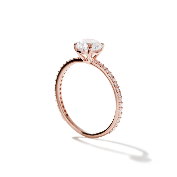 The Jasmine Solitaire Diamond Ring