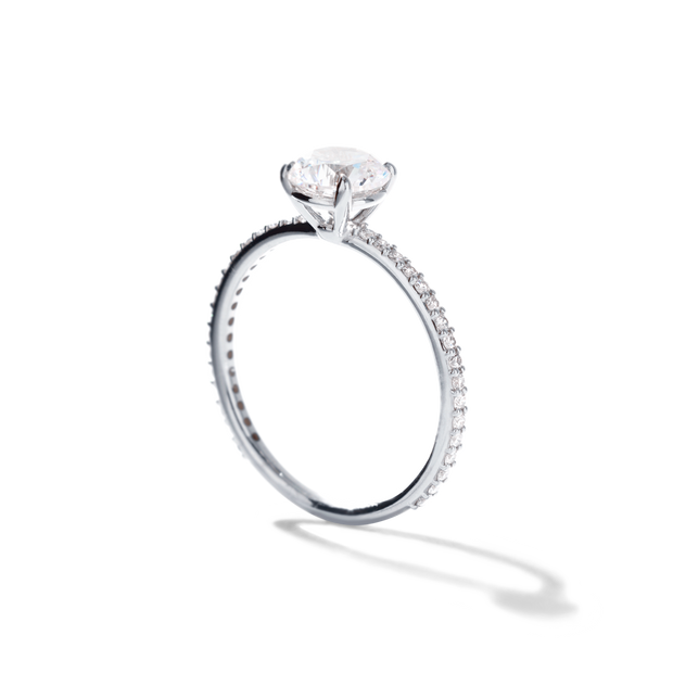 The Jasmine Solitaire Diamond Ring