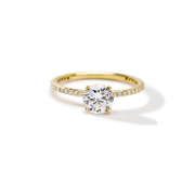 The Jasmine Solitaire Diamond Ring