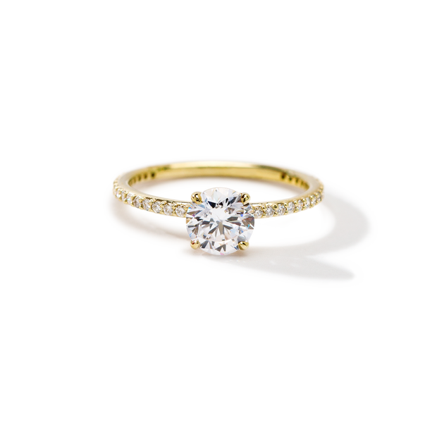 The Jasmine Solitaire Diamond Ring