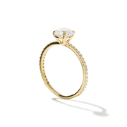 The Jasmine Solitaire Diamond Ring