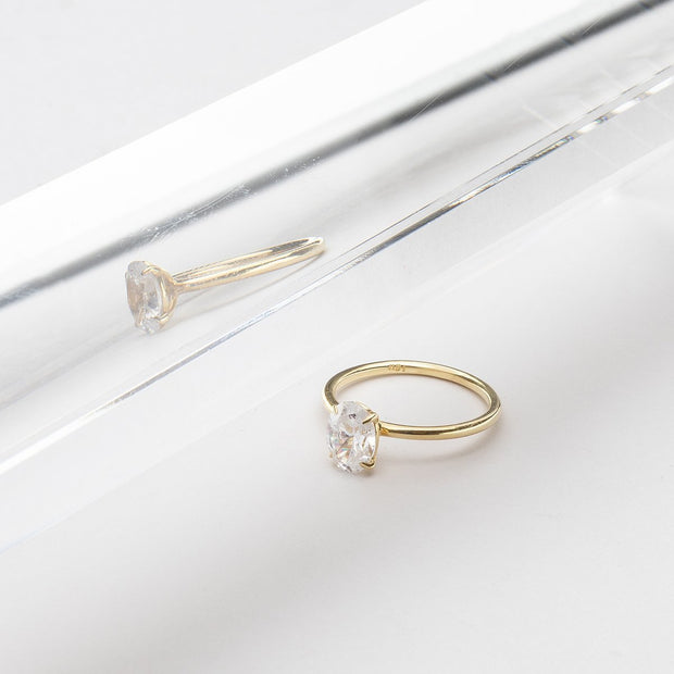 Sheila Solitaire Diamond Engagement Ring