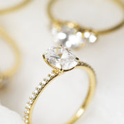 The Jasmine Solitaire Diamond Ring
