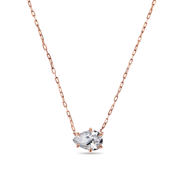 The Emma Pear Diamond Pendant