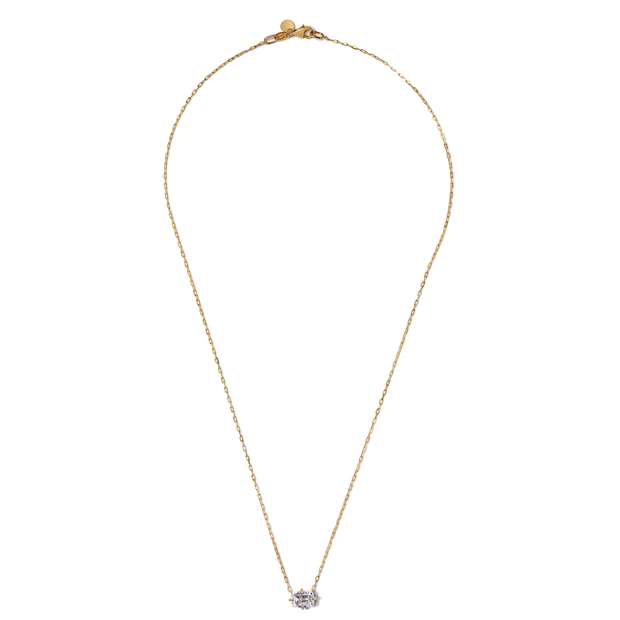 The Rowan Emerald Cut Diamond Solitaire Pendant