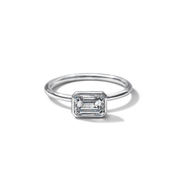 The Linda Bezel Set Diamond Ring