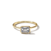 The Linda Bezel Set Diamond Ring