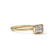 The Linda Bezel Set Diamond Ring
