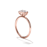 The Linda Bezel Set Diamond Ring