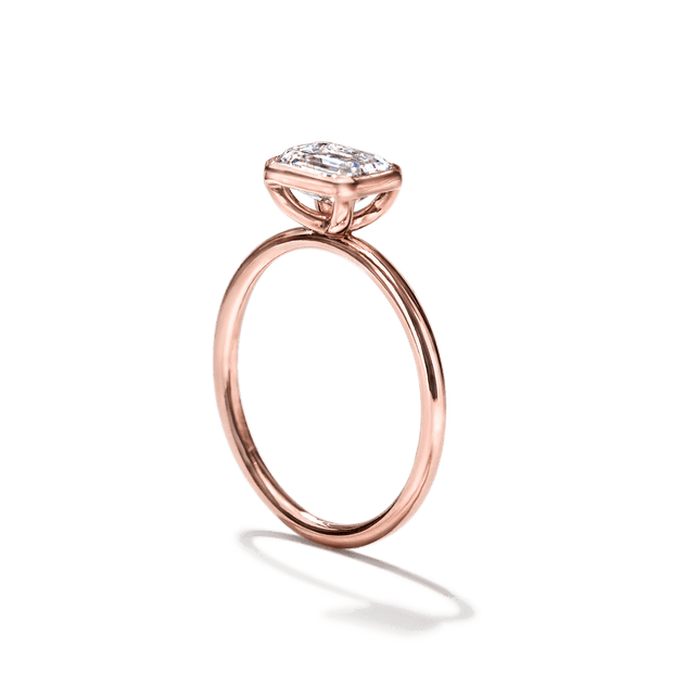 The Linda Bezel Set Diamond Ring