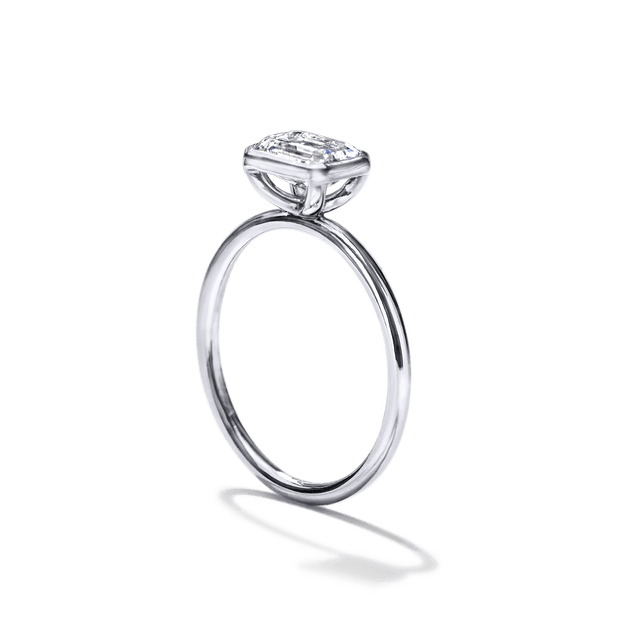 The Linda Bezel Set Diamond Ring