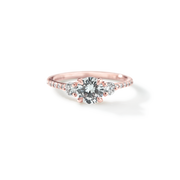 The Eva 3-Stone Diamond Ring