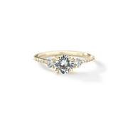 The Eva 3-Stone Diamond Ring