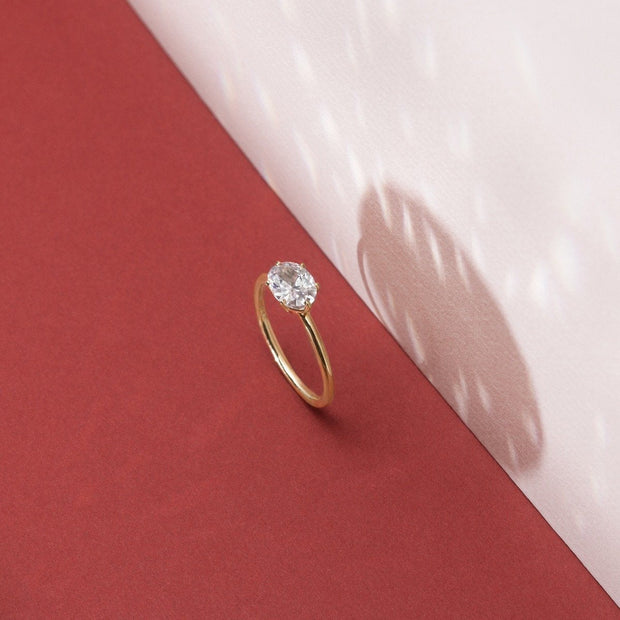The Leah Solitaire Engagement Ring