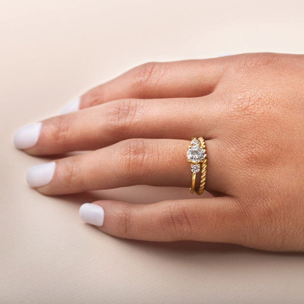 The Maggie 3-Stone Ring