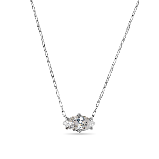 The Scarlett Marquise Diamond Solitaire Pendant