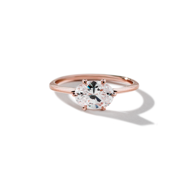 The Leah Solitaire Engagement Ring
