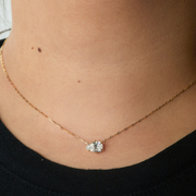 The Emma Pear Diamond Pendant