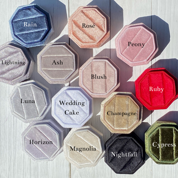 Velvet Ring Box