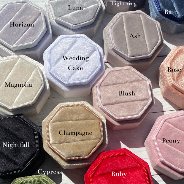 Velvet Ring Box