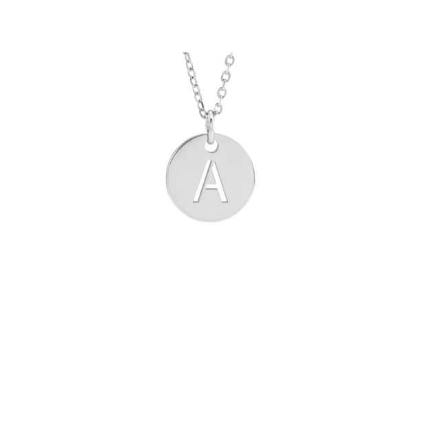 The AMOS Initial Necklace