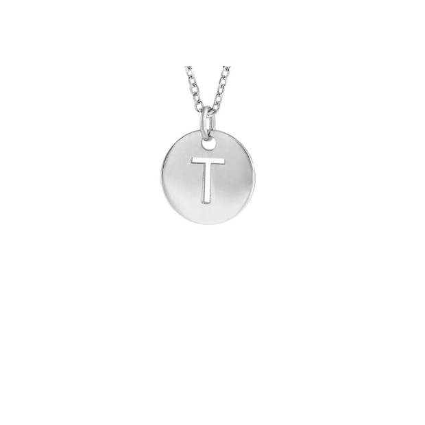 The AMOS Initial Necklace