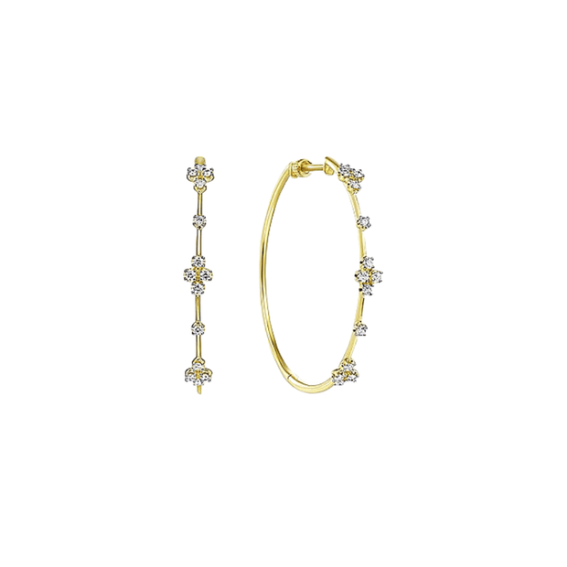 The CAMILE Hoop Earrings